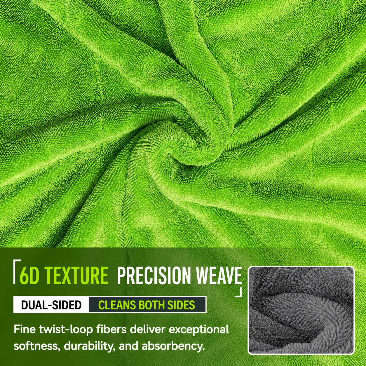 C02 Double-side Twisted Loop Towel - Detail 3
