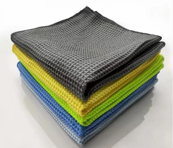 Waffle Weave Glass Cloth