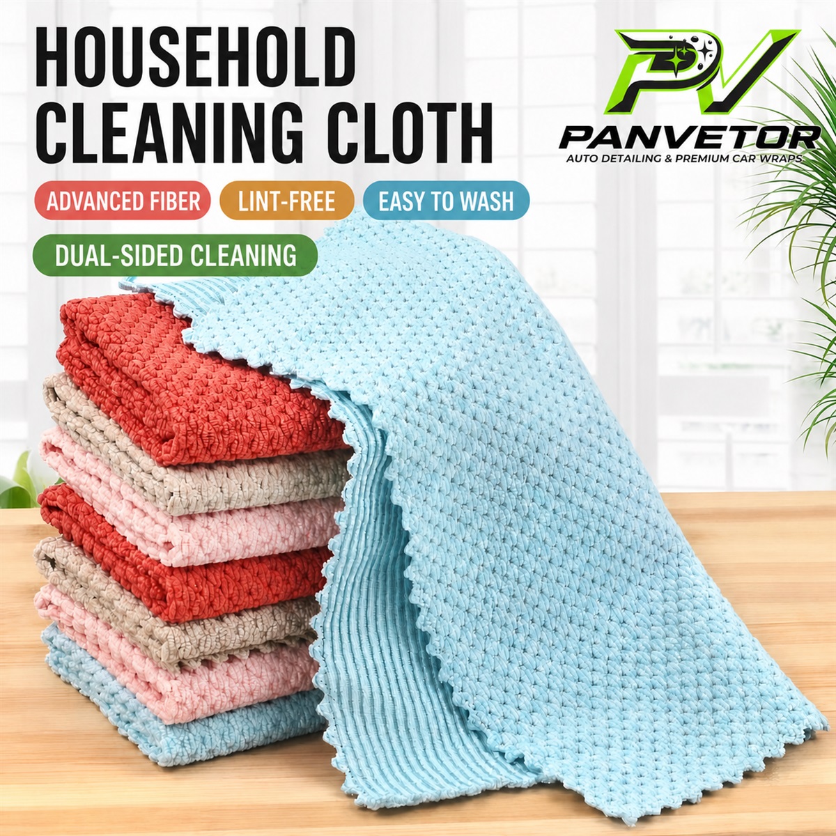 Wheat-Grain Kitchen Cleaning Cloth