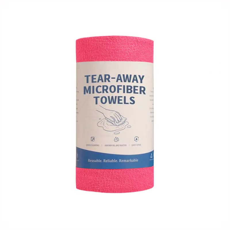 Hand-torn Towel Roll