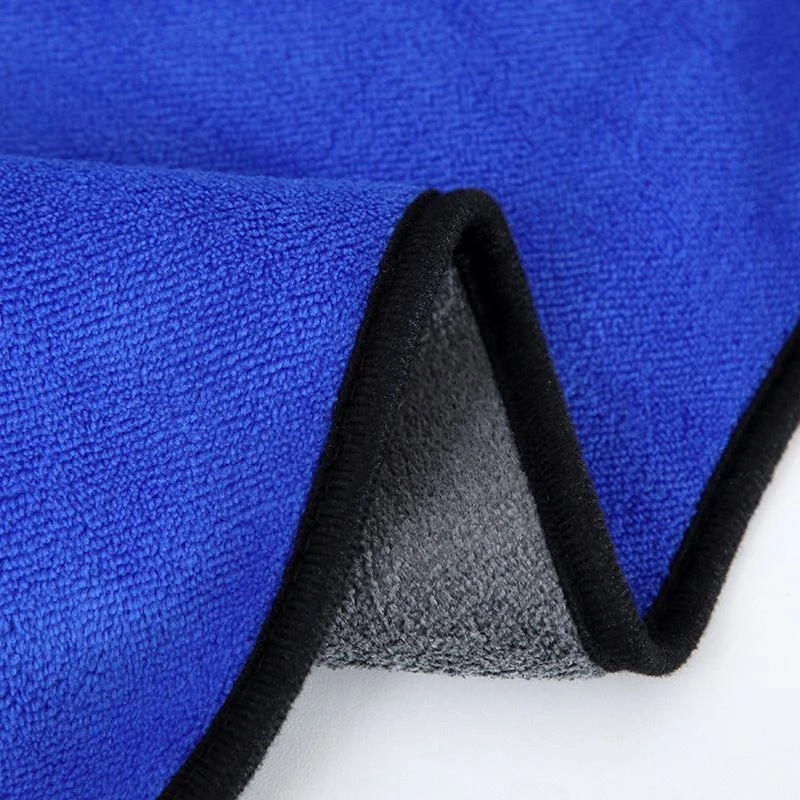 C05 Dual-Color Coral Fleece Detailing Towel - detail 3