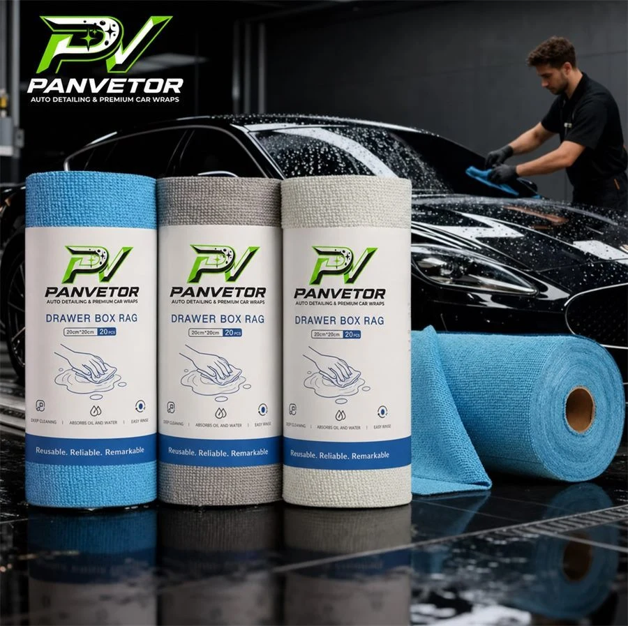 Tear-Away Microfiber Towel Roll