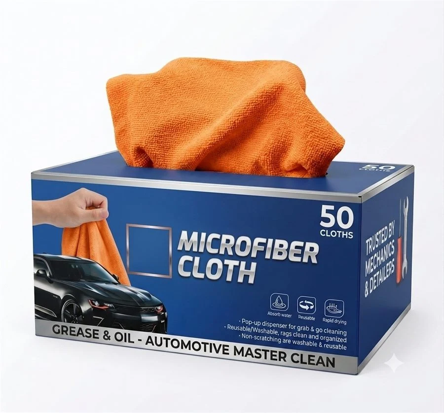 Pop-Up Microfiber Towel Box