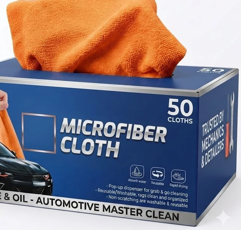 C21 Pop-Up Microfiber Towel Box - detail 2
