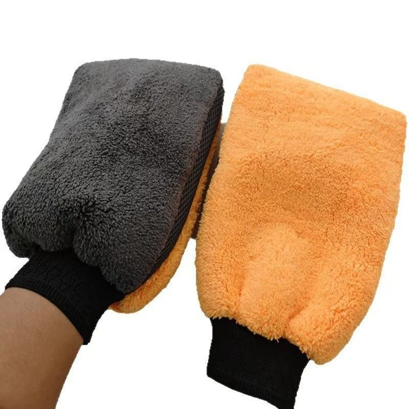 Coral Fleece Car Wash Mitt