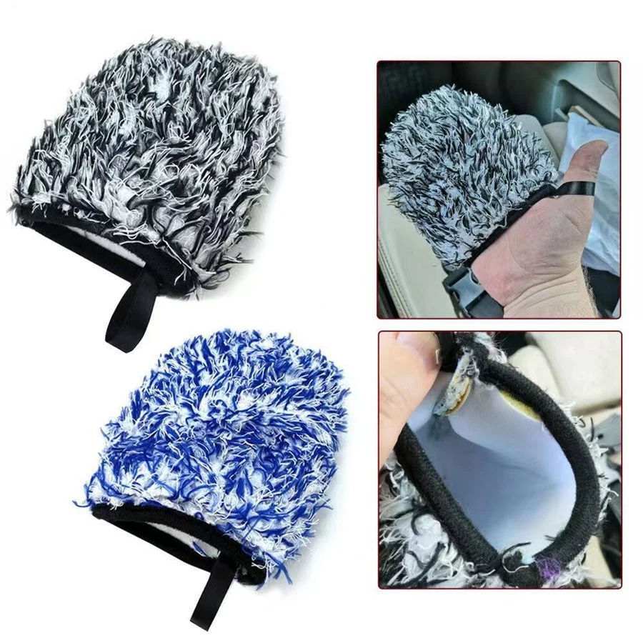 Microfiber Wheel Cleaning Mitt